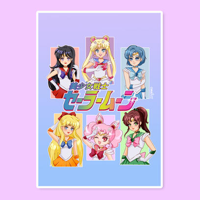 Poster Fanart Sailor Moon